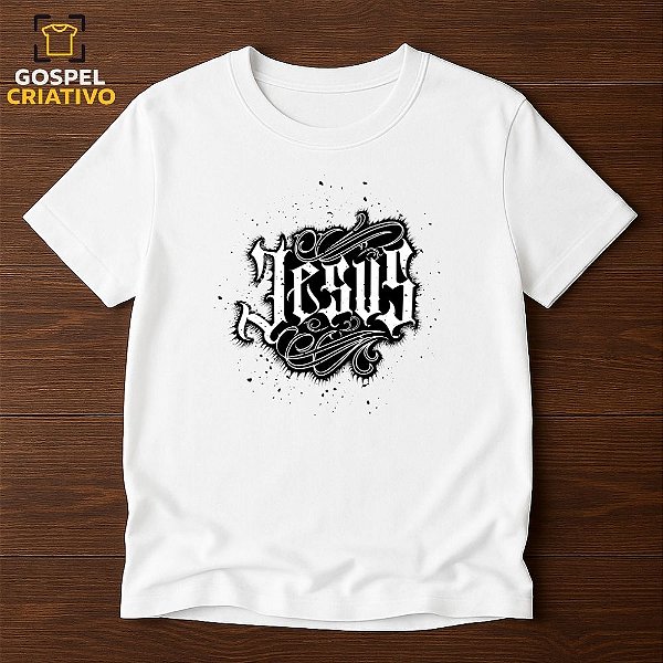 Camiseta Cristã Evangélica Jesus