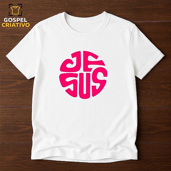 Camiseta Cristã Evangélica Jesus
