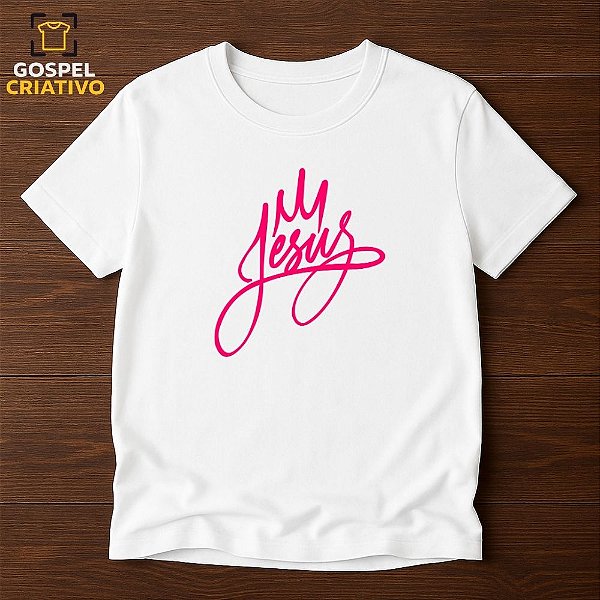 Camiseta Cristã Evangélica Jesus