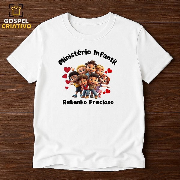 Camiseta Para Ministério Infantil