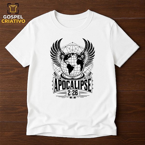 Camiseta Cristã Evangélica Apocalipse