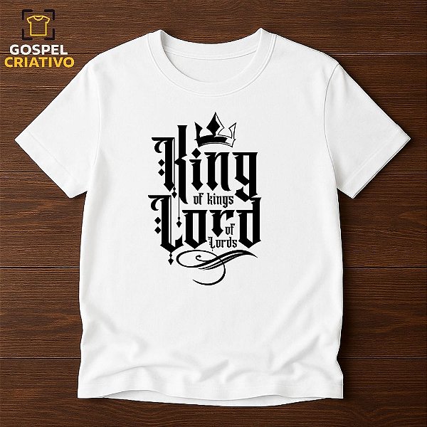 Camiseta Cristã Evangélica King