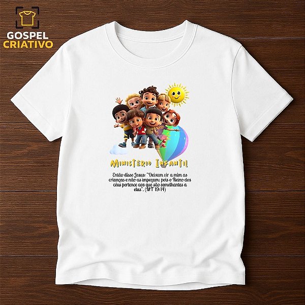 Camiseta Para Ministério Infantil