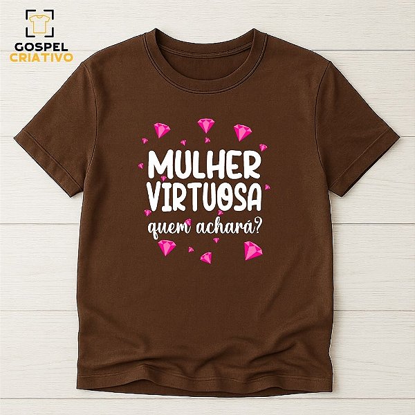 Camiseta Cristã Evangélica Mulheres