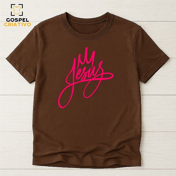 Camiseta Cristã Evangélica Jesus