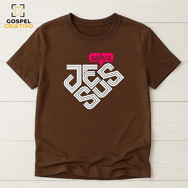 Camiseta Cristã Evangélica Jesus Herói