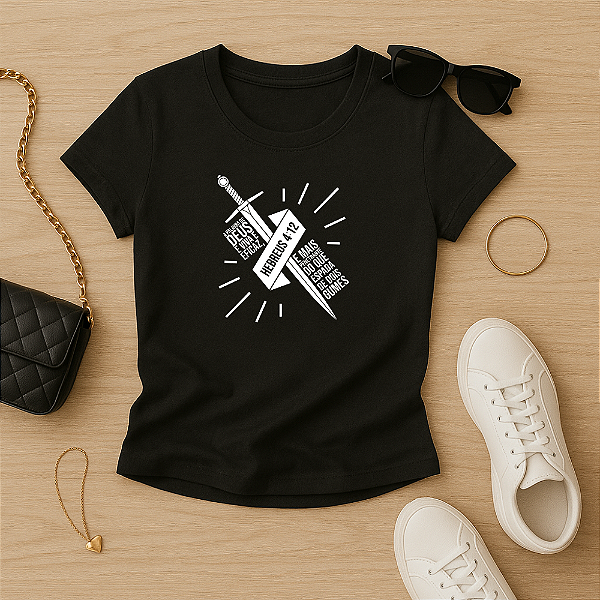 Baby Look Feminina Cristã Batalha Espiritual