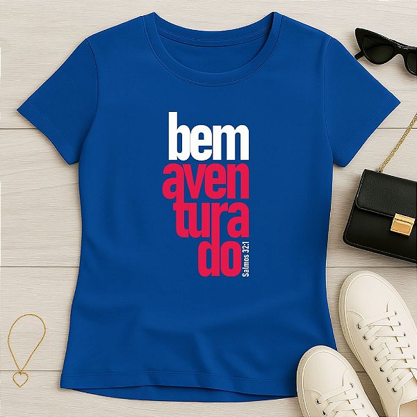 Baby Look Feminina Cristã Bem Aventurado