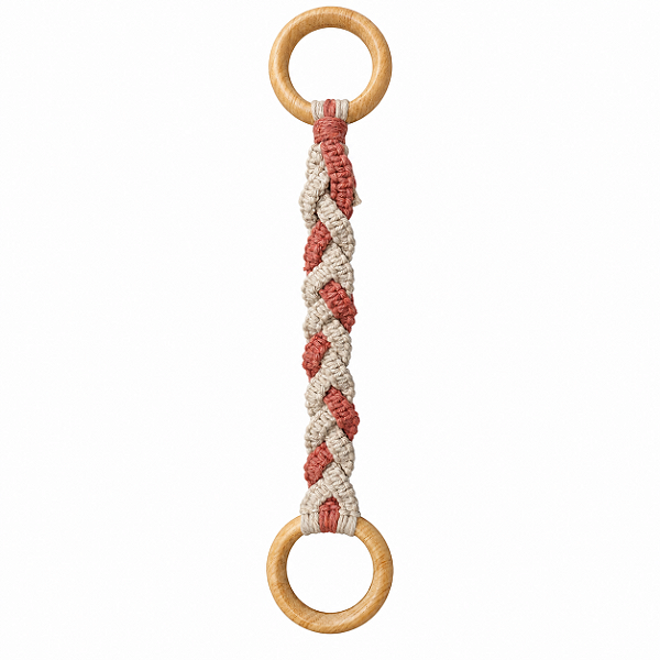 Suporte para Toalha Duo em Macramê Artesanal