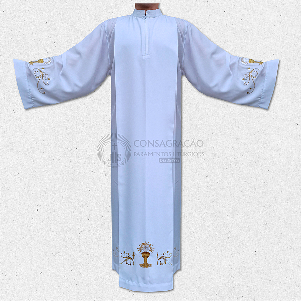 Túnica Tradicional Bordada Cálice - CG 634