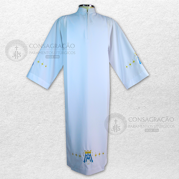 Tunica Tradicional Bordado Mariano - CG 635