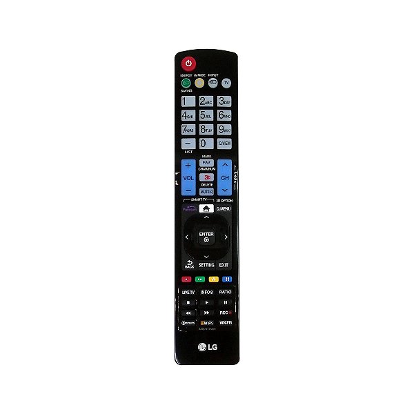 Controle Remoto Tv LG 42sl90qd - Akb74115501 - Akb7361532