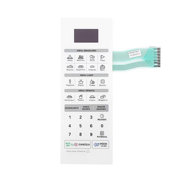 Membrana plástica Forno Micro-ondas LG MS3042R, MS3042RA, MS3052R - MFM62719601