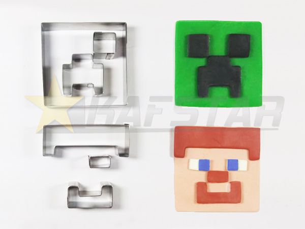 CORTADOR MINECRAFT ROSTO 5CM