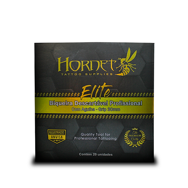 Bico Com Agulha Hornet Elite C/ 20UN - 1011RL