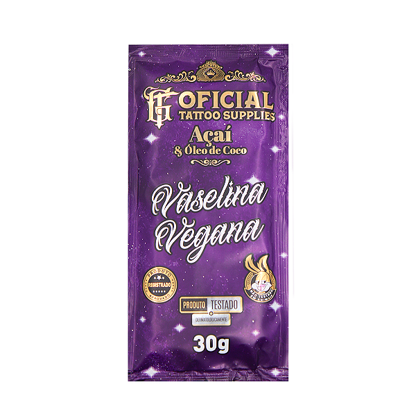 Sache Vaselina Vegana Açaí e Óleo de Coco 30G