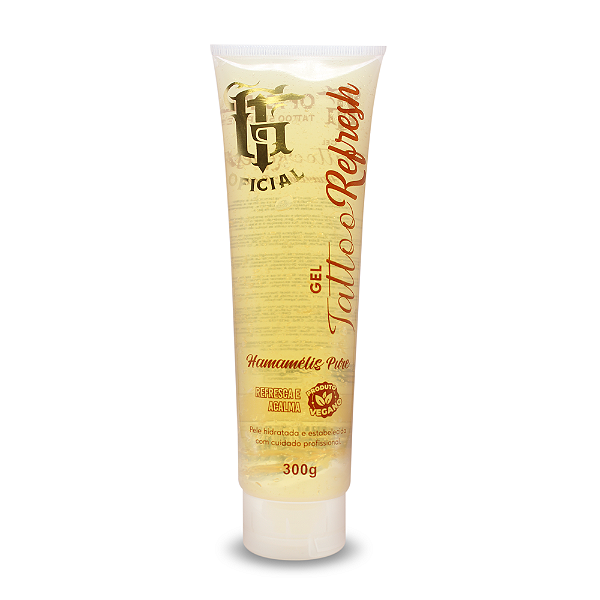 Gel Tattoo Refresh Hamamélis - GT Oficial - 300 g