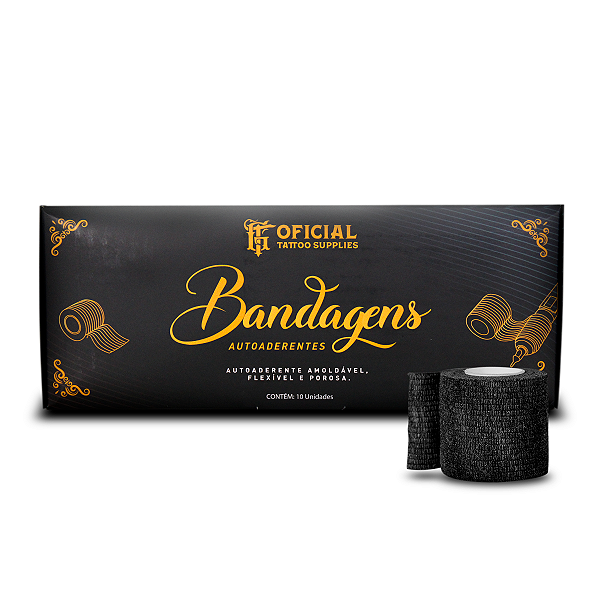 Bandagem GT Oficial Black - CX 10 un