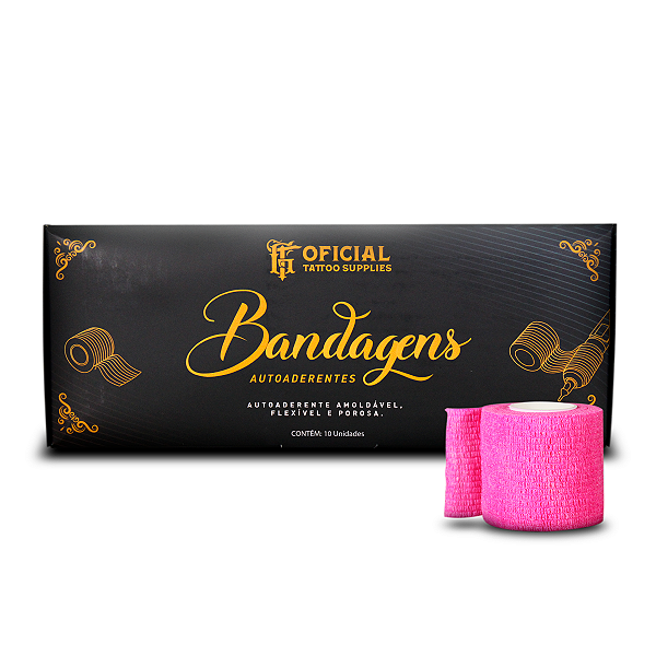 Bandagem GT Oficial Pink - CX 10 un