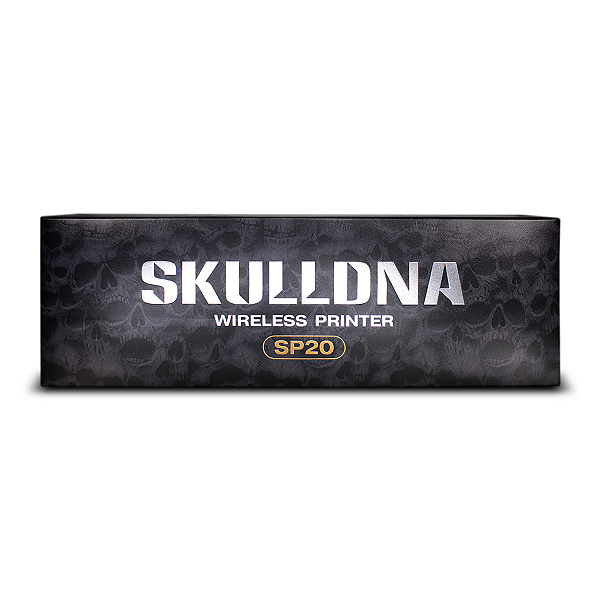 Impressora Térmica Monocromática A4 - Mini Type Wireless Tattoo - Skulldna