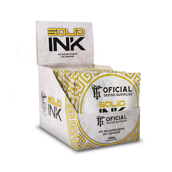 Solidificador Solid Ink GT Oficial Sachê 10g - CX - 20 un