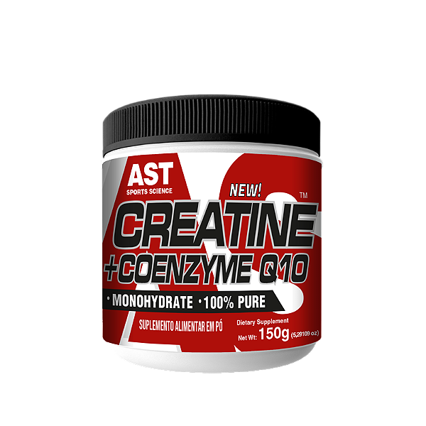 Creatina Micronizada Monohidratada + Coenzima Q10 (150g) - Ast Sports