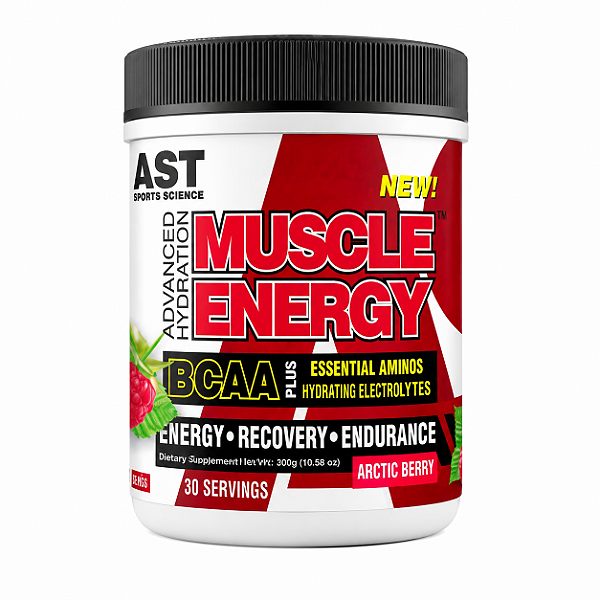 BCAA Muscle Energy Plus 300g Arctic Berry | AST Sports
