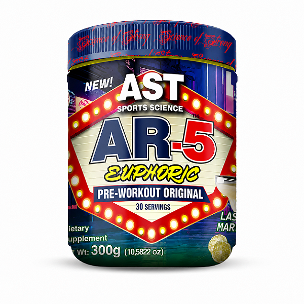 Pré-Treino AR5 Euphoric 300g Original | AST Sports Science