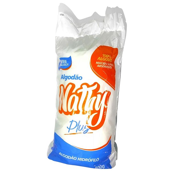 Algodão Hidrófilo Rolo Nathy 500g