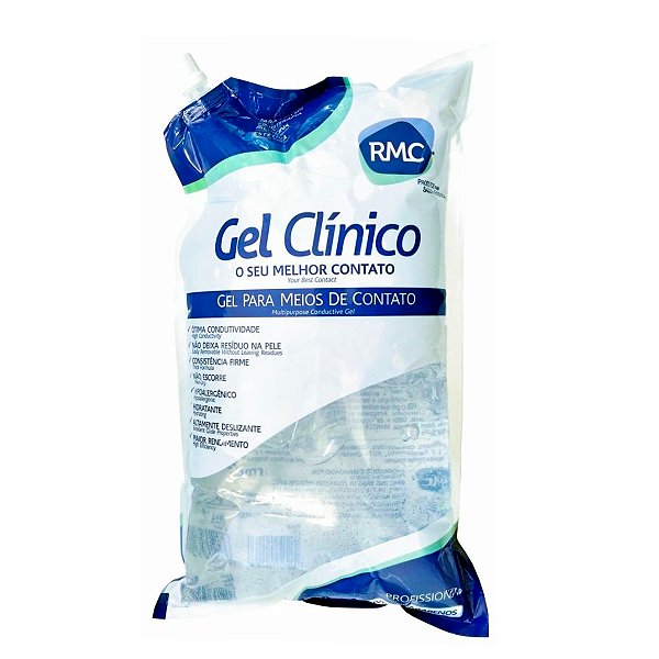 Gel Clinico Ultrassom Incolor 2Kg Bag