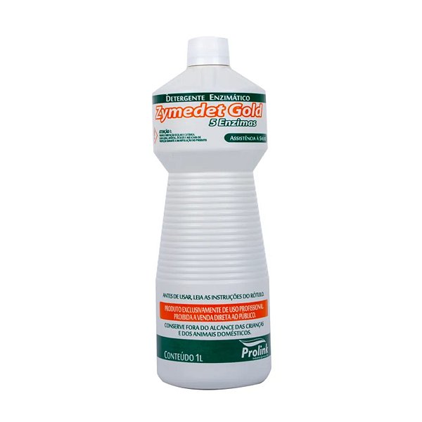 Detergente Enzimática Zynedet Gold 5 Enzimas 1 Litro