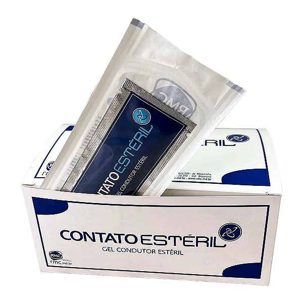Kit 24x Gel Condutor Contato Estéril Sachê 20g