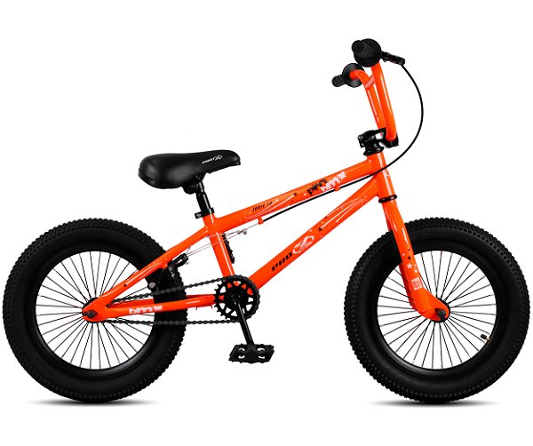 Bicicleta Pro-X BMX Serie 16 - Laranja Neon