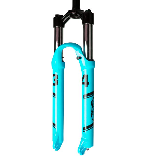 Suspensão 26" c/120mm Pro-X c/ Trava Hidráulica - Azul