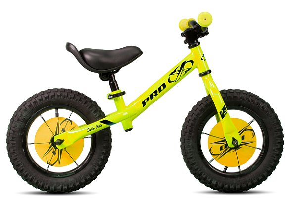 Bicicleta Aro 12" Pro-X Serie Kids - Amarelo