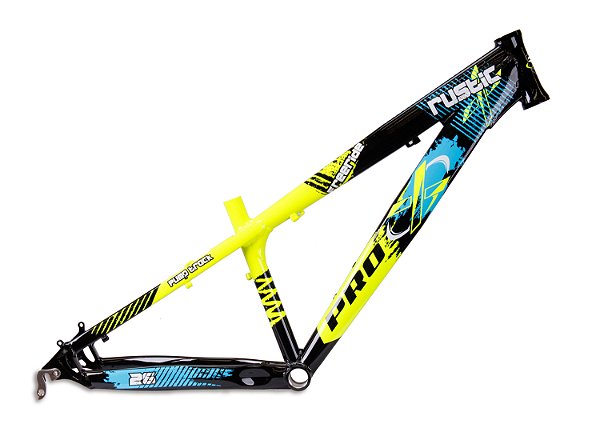 QUADRO 26" PRO-X RUSTIC - PRETO / AMARELO