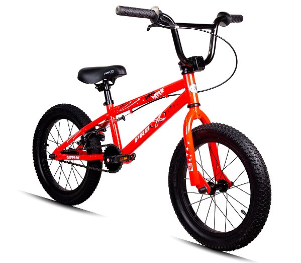 Bicicleta Bmx Aro 16 Pro-x Mod Serie 16 Freestyle Pneu Balão Vermelho