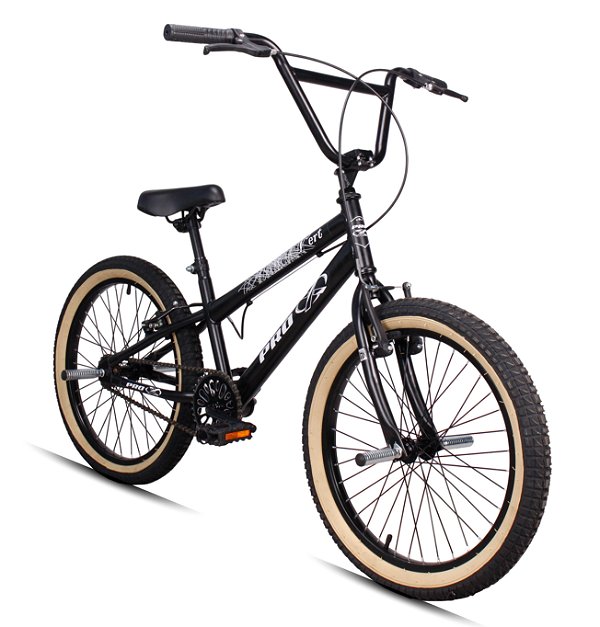 Bicicleta BMX Infantil ProX Vert Aro 20 Pedaleira Pneu Balão