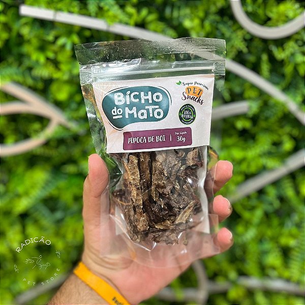Pipoca de Boi (Pulmão) 30g - Bicho do Mato