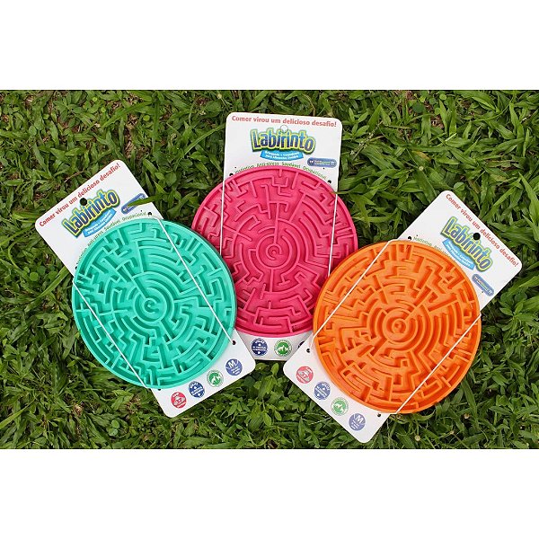 Brinquedo Pet Games Labirinto Verde Água Tamanho P