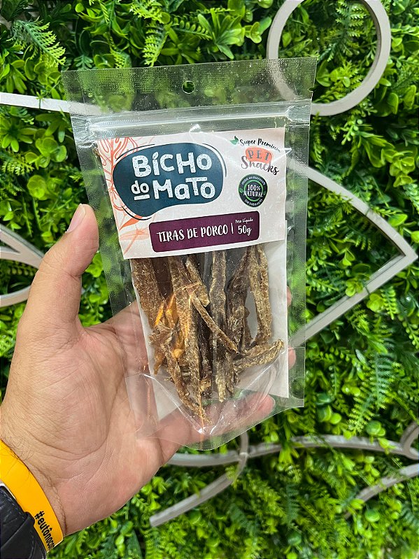 Tiras de Porco (Filé Suíno) 50g - Bicho do Mato