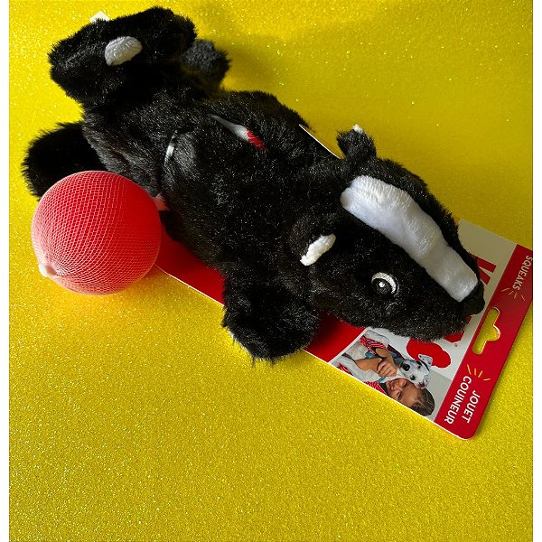 Pelúcia Kong Cozie Skunk (Gambá) - M