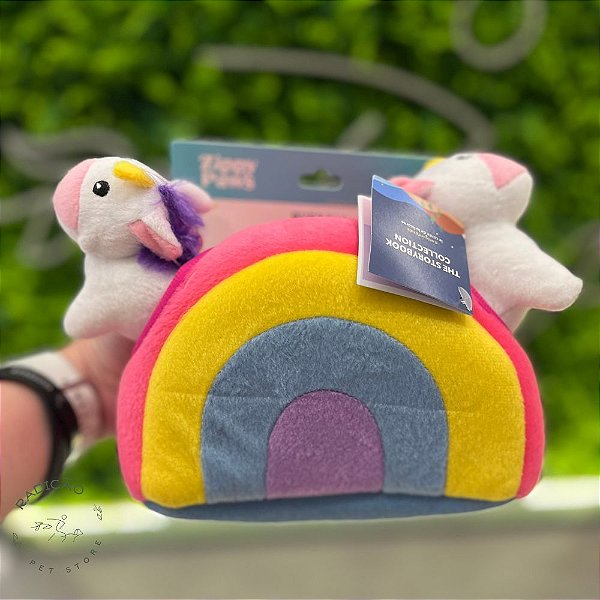Pelúcia Zippy Burrow Unicorns in Rainbow - Unicórnio