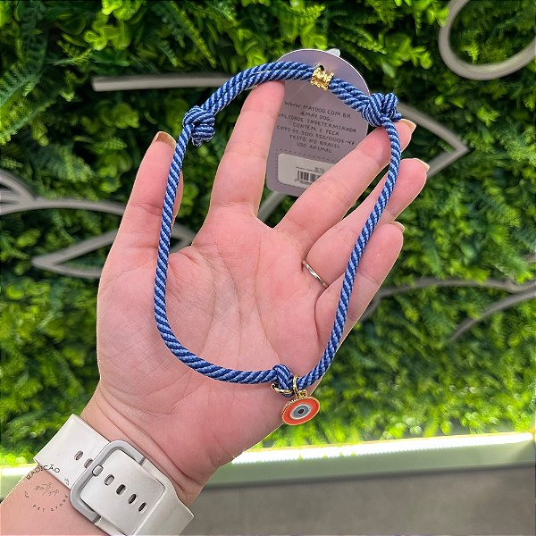 Colar Ajustável Good Energy Blue - May Dog