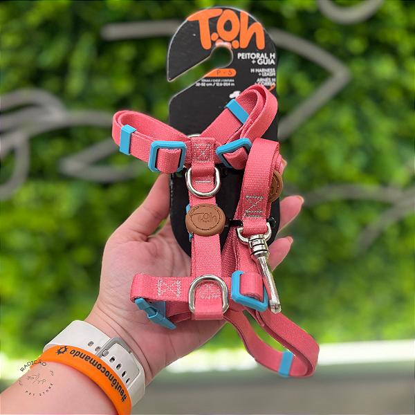 Conjunto Peitoral H + Guia Fiji - Toh