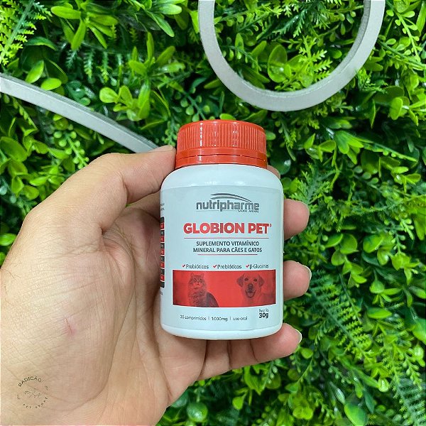 Globion Pet 30 comprimidos - Nutripharme