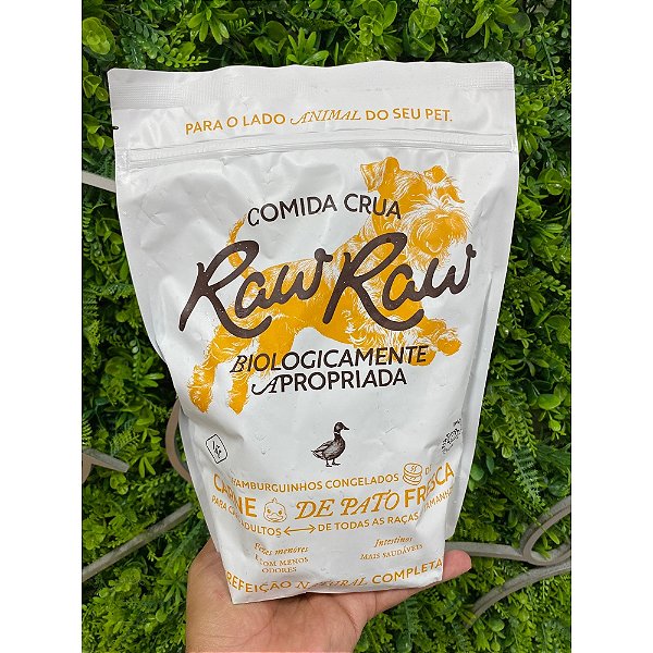 Hamburguinho de Pato 1kg - RawRaw