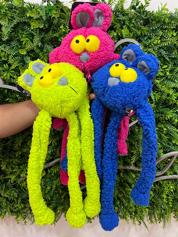 Pelúcia Q Monster Coelho Puxa Puxa - Petta