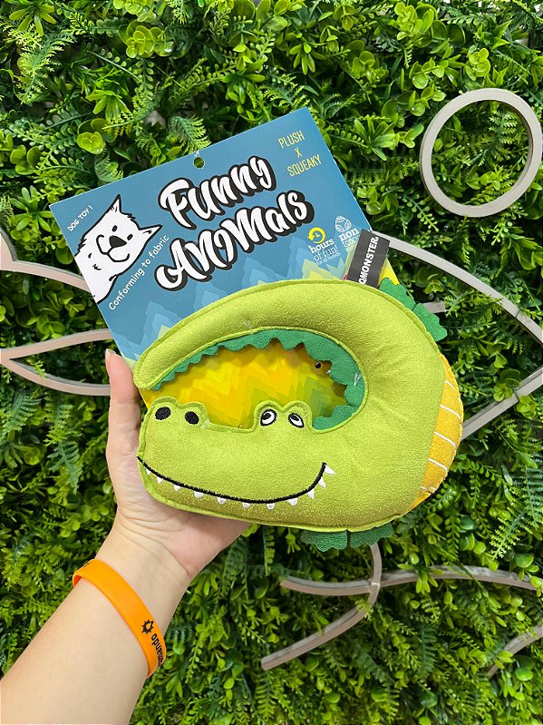 Pelúcia Crocodilo Suede - Petta