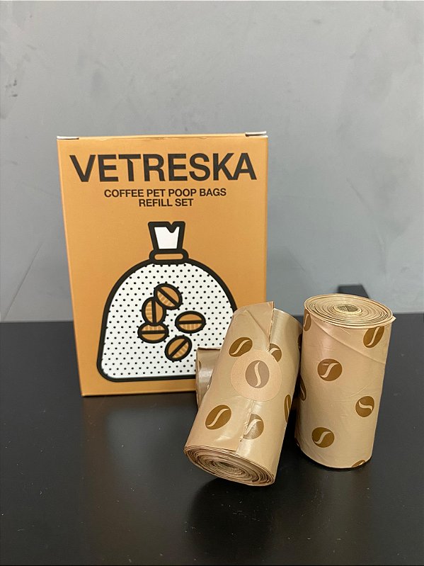 Saco Biodegradável Refil Café - Vetreska